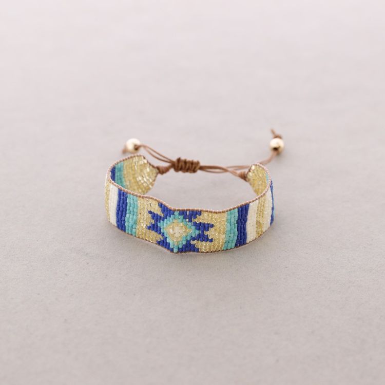 ETHNIC MACRAME BEADS BRACELET 2