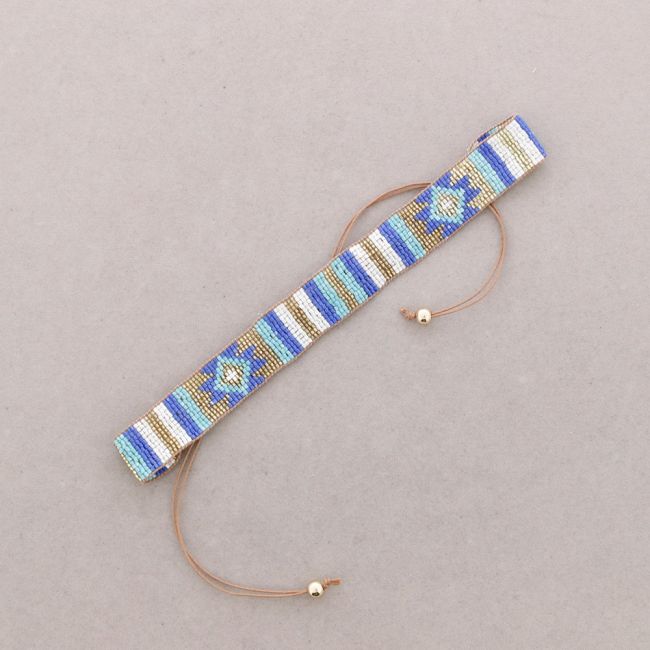 CHOKER ÉTNICO MACRAMÉ ABALORIOS