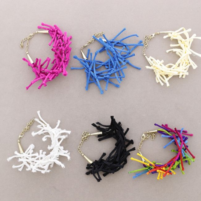 PULSERA ÉTNICA CORDONES