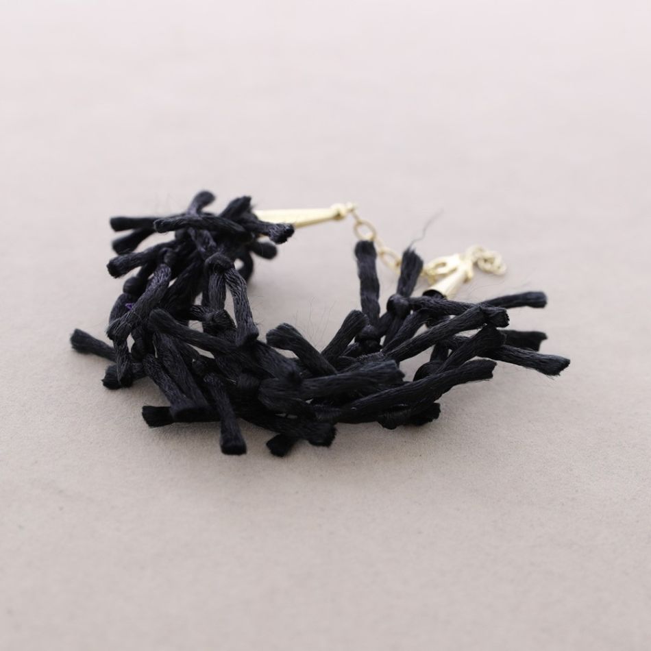 ETHNIC BRACELET WITH CORDS