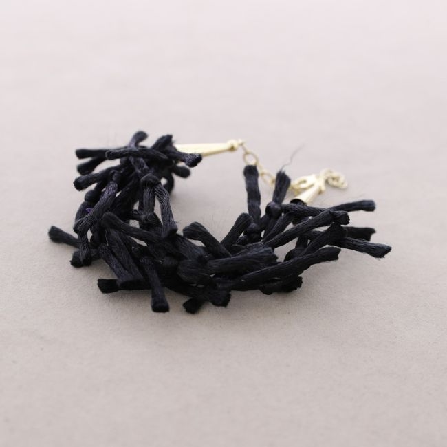 ETHNIC BRACELET WITH CORDS