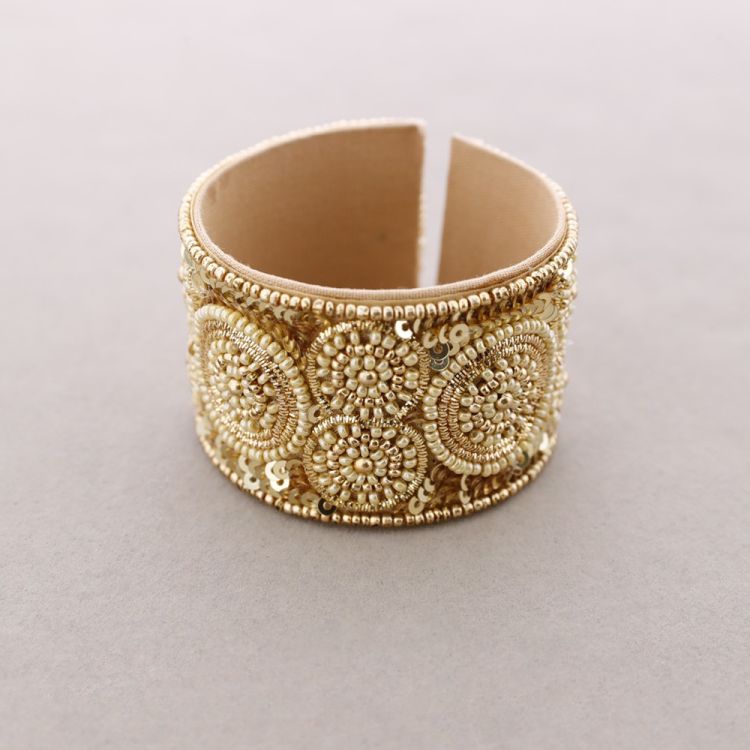 PULSERA ÉTNICA AJUSTABLE ABALORIOS