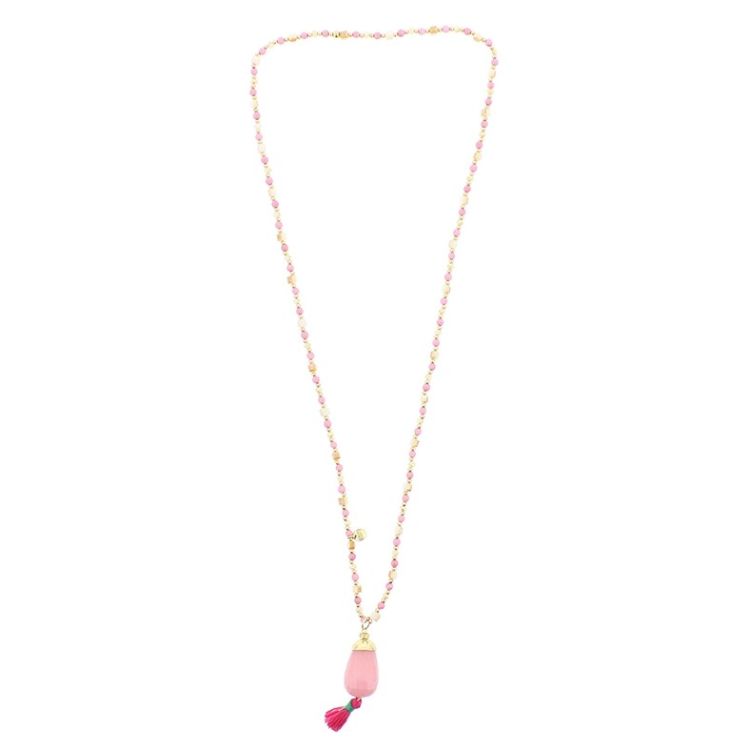 COLLAR LARGO PIEDRAS COLGANTE 2
