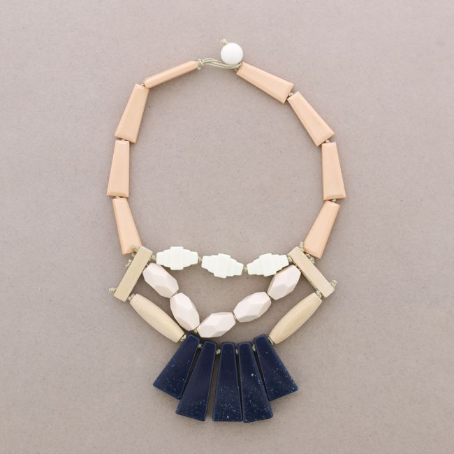 GEOMETRIC BEADS NECKLACE