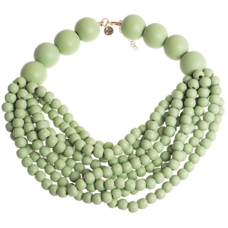 WOODEN BEADS NECKLACE 2