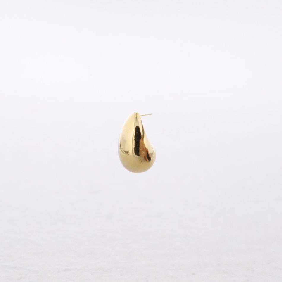PENDIENTES ACERO GOTA