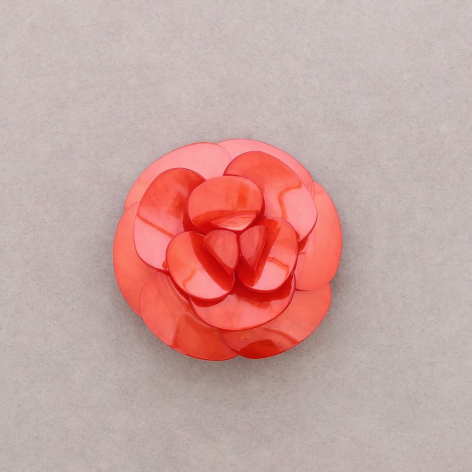 RESIN FLOWER BROOCH