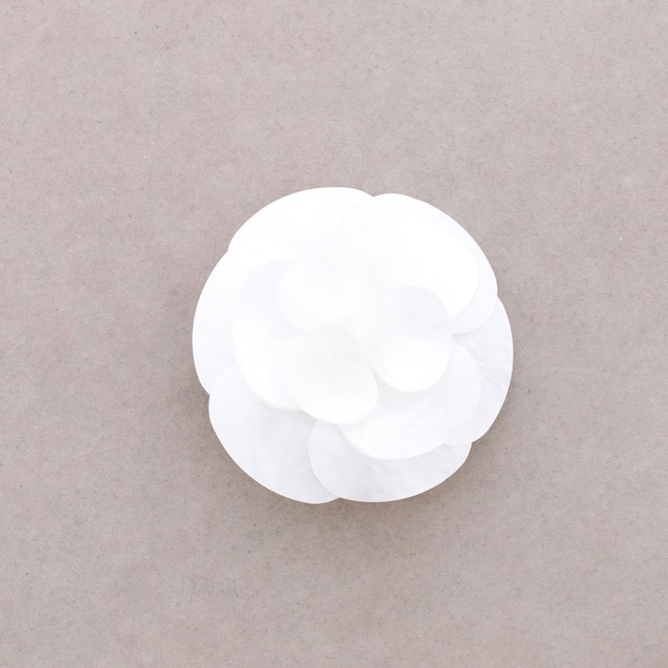 RESIN FLOWER BROOCH