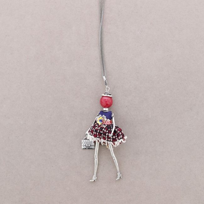 LONG PENDANT NECKLACE DOLL