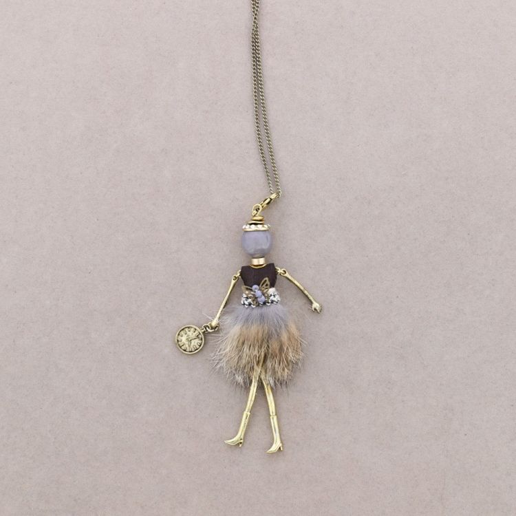 LONG PENDANT NECKLACE DOLL 2