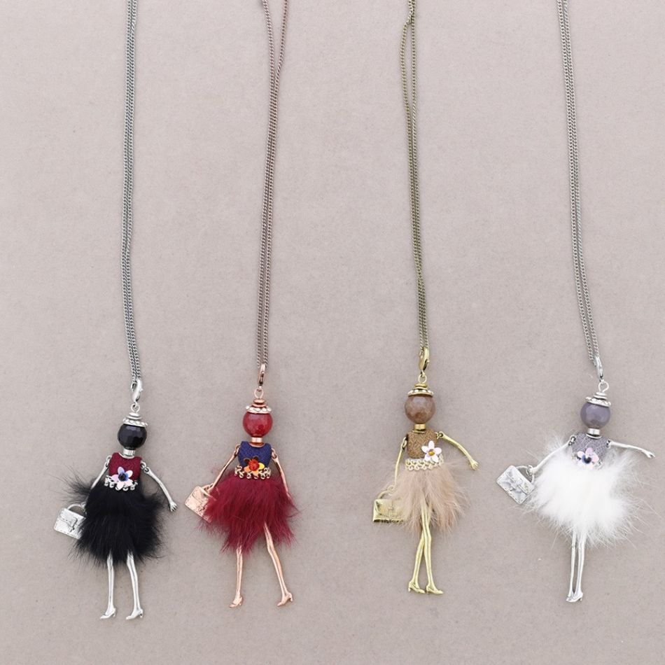 COLLAR LARGO COLG. MUÑECA