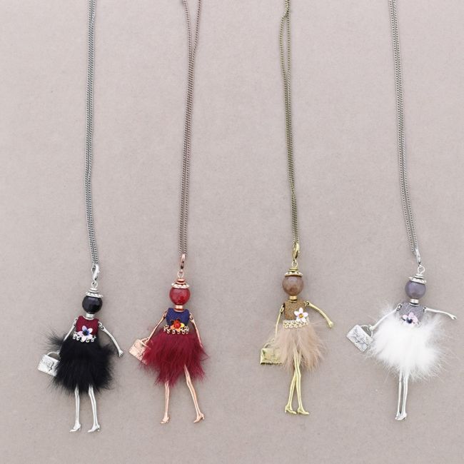 COLLAR LARGO COLG. MUÑECA