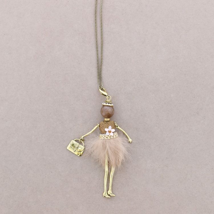 LONG PENDANT NECKLACE DOLL