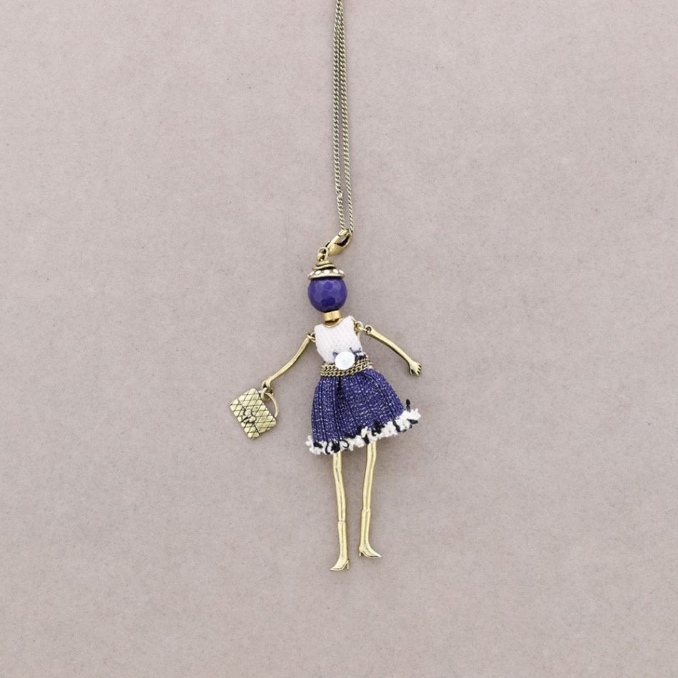 LONG PENDANT NECKLACE DOLL