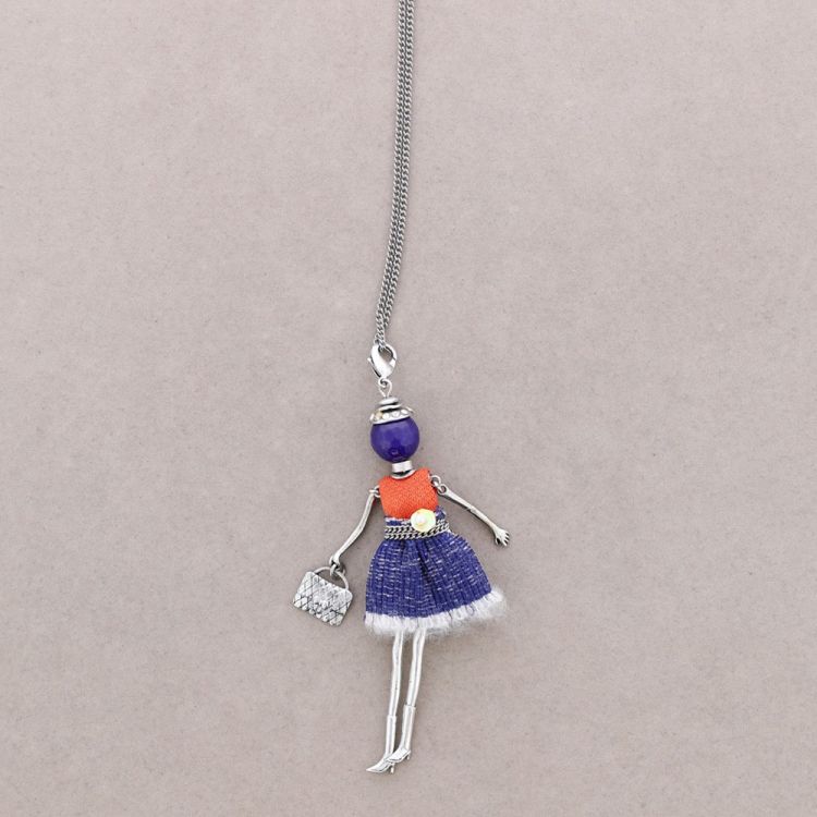 LONG PENDANT NECKLACE DOLL 2