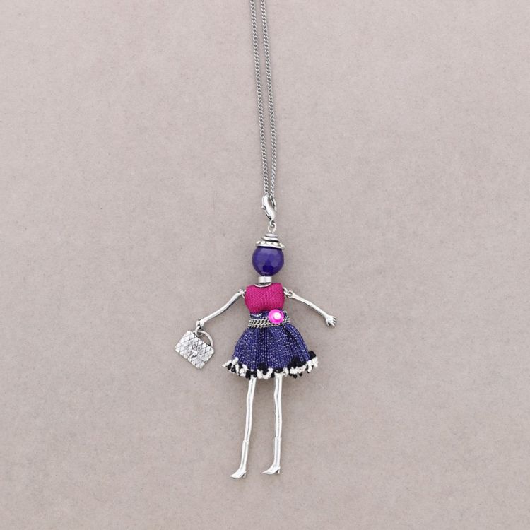 LONG PENDANT NECKLACE DOLL