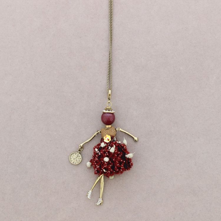 LONG PENDANT NECKLACE DOLL