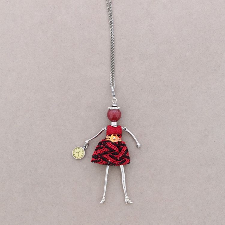LONG PENDANT NECKLACE DOLL 2