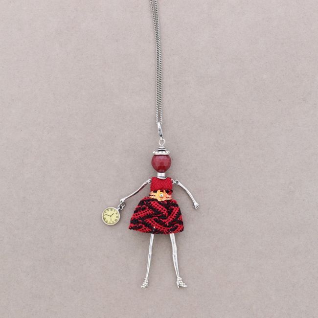 LONG PENDANT NECKLACE DOLL