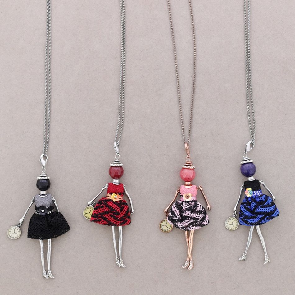 COLLAR LARGO COLG. MUÑECA