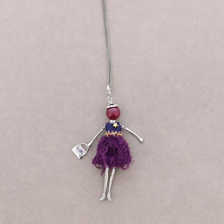 LONG PENDANT NECKLACE DOLL 2