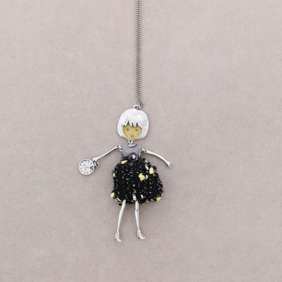 LONG PENDANT NECKLACE CARINE DOLL