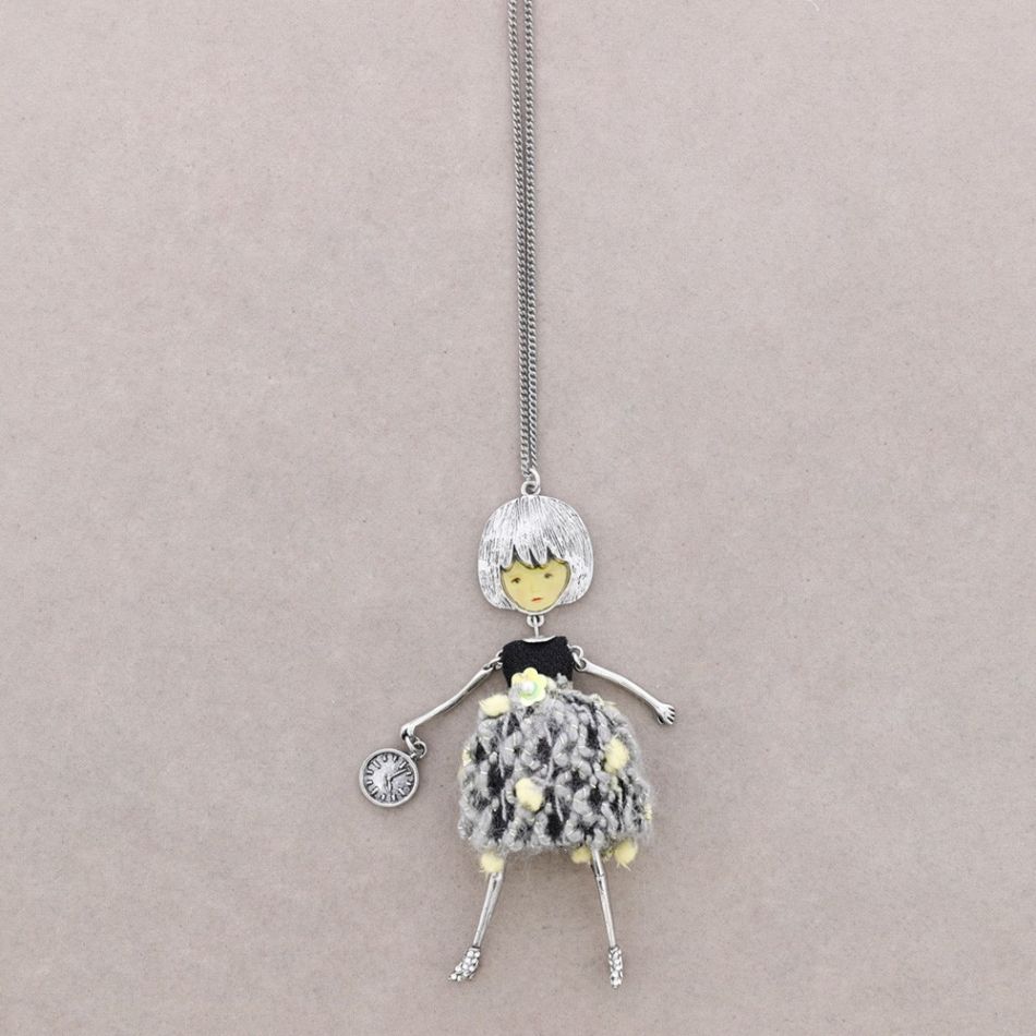 LONG PENDANT NECKLACE CARINE DOLL
