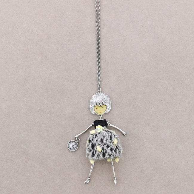 LONG PENDANT NECKLACE CARINE DOLL