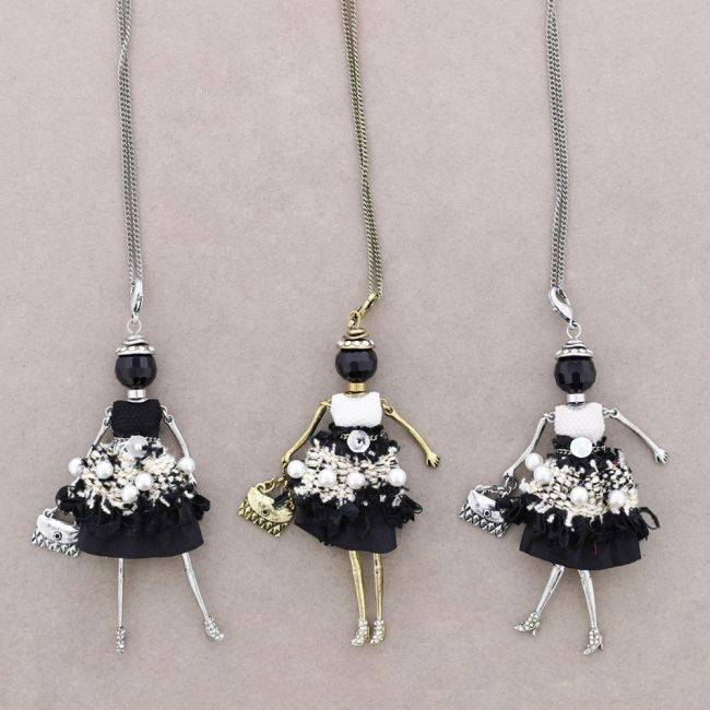 COLLAR LARGO COLG. MUÑECA