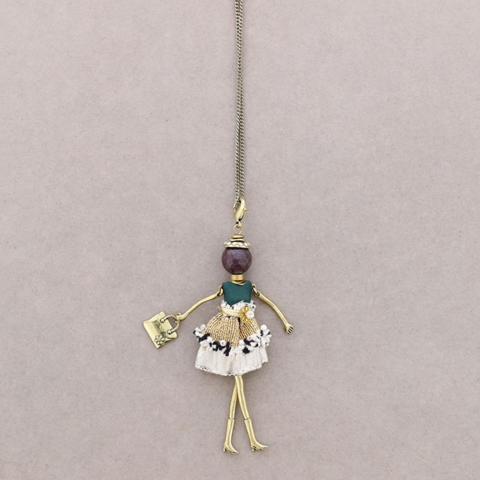 LONG PENDANT NECKLACE DOLL