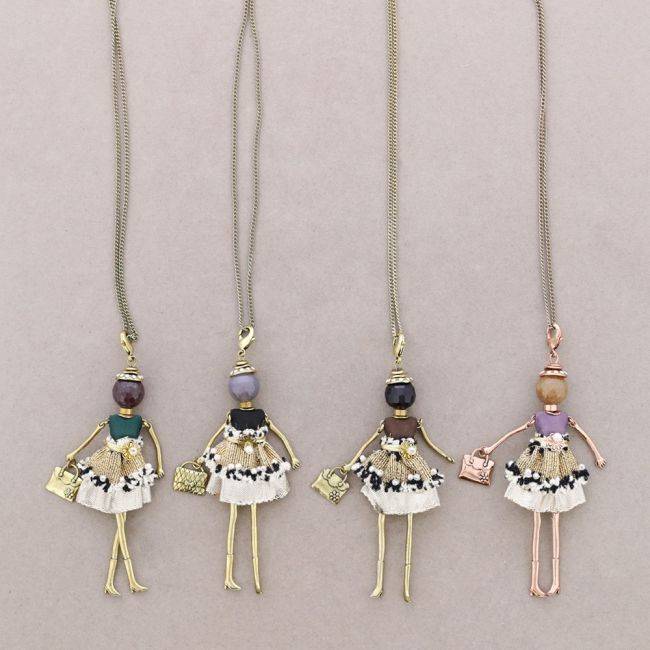 COLLAR LARGO COLG. MUÑECA