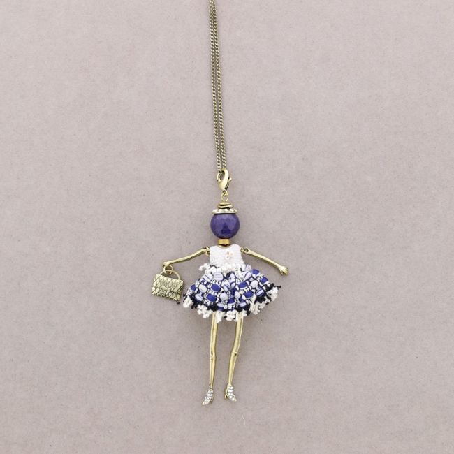 LONG PENDANT NECKLACE DOLL