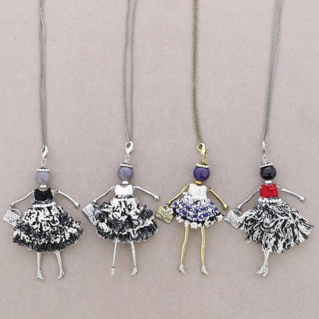 COLLAR LARGO COLG. MUÑECA