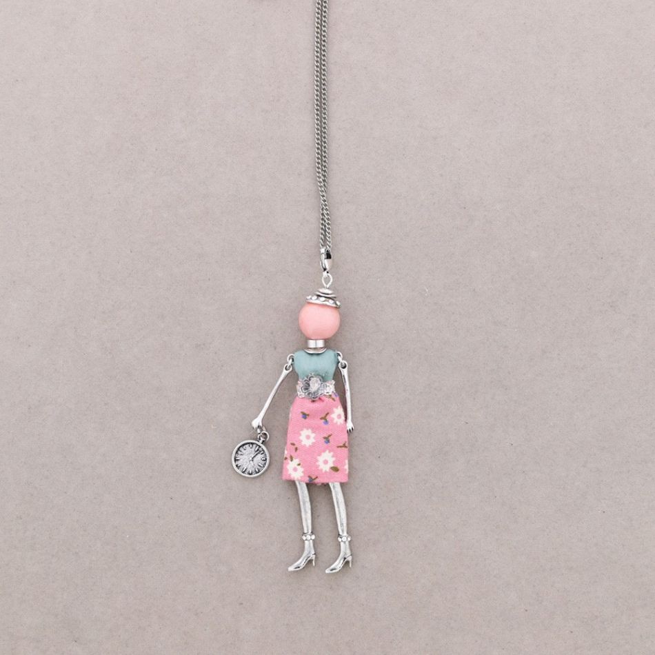 LONG PENDANT NECKLACE DOLL
