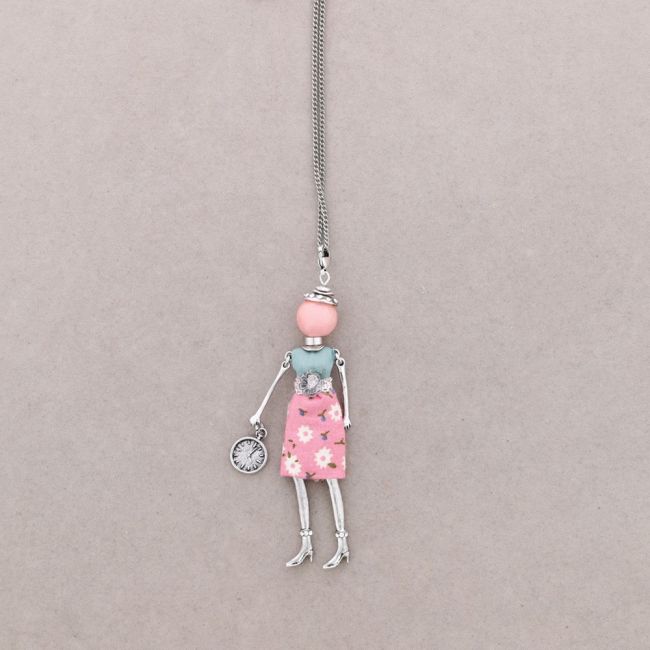 LONG PENDANT NECKLACE DOLL