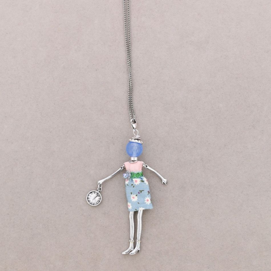 LONG PENDANT NECKLACE DOLL