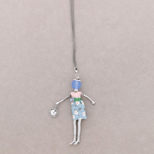 LONG PENDANT NECKLACE DOLL