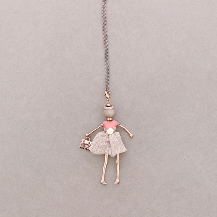 LONG PENDANT NECKLACE DOLL 2