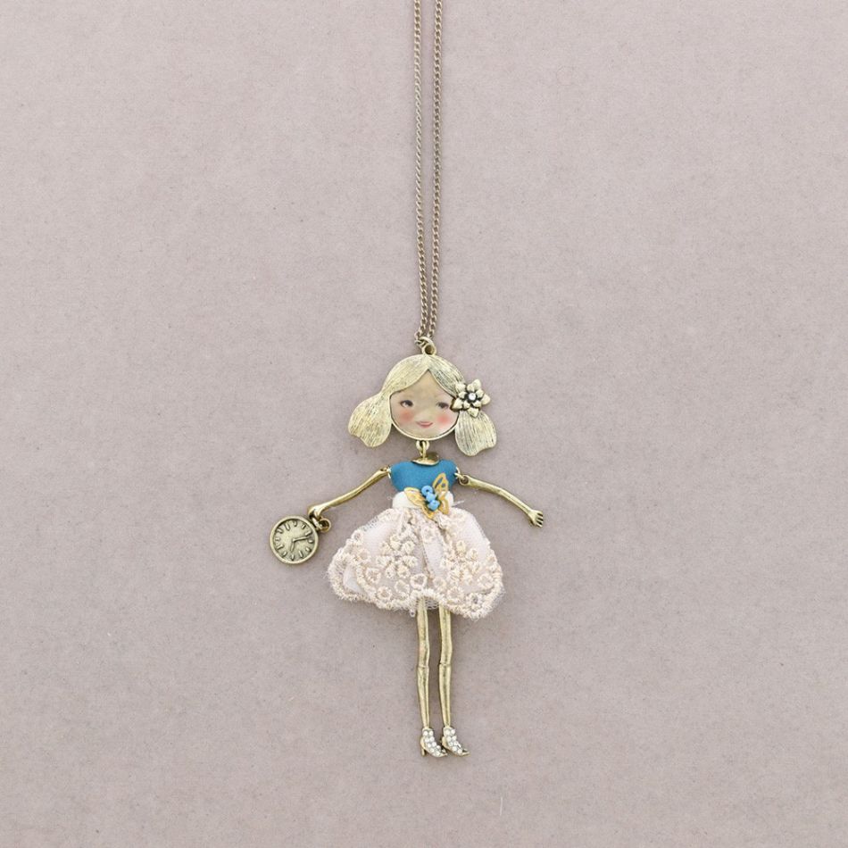 CARINA DOLL LONG NECKLACE