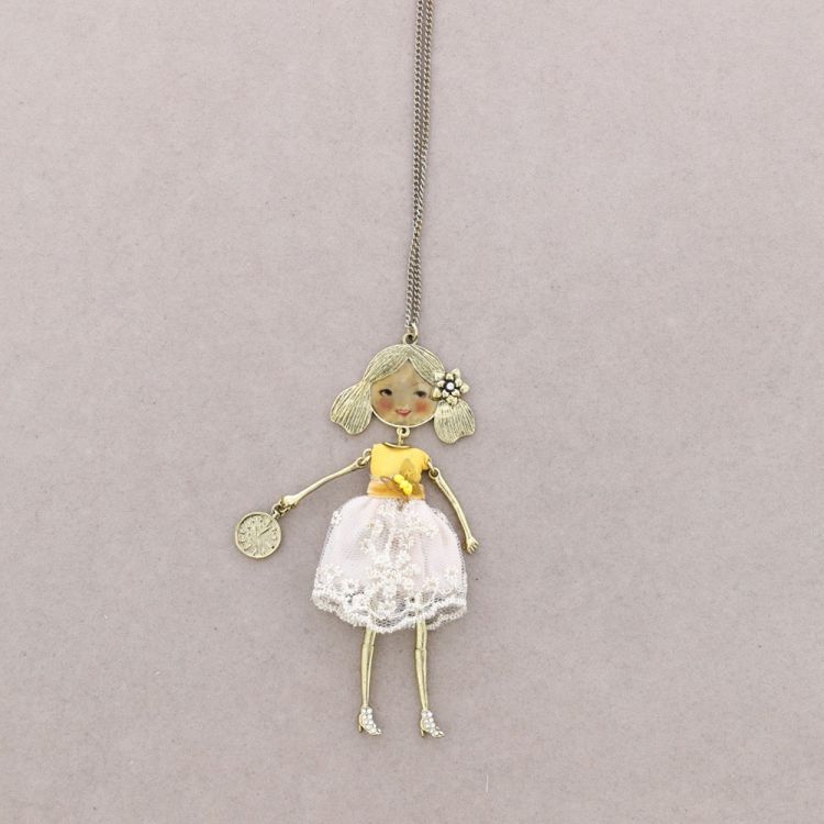 CARINA DOLL LONG NECKLACE