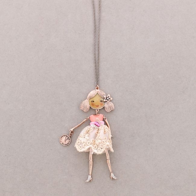 CARINA DOLL LONG NECKLACE
