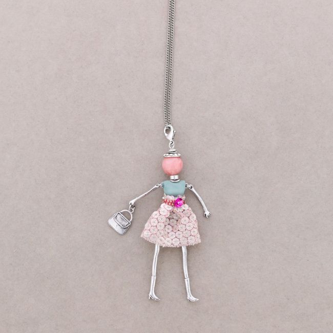 LONG PENDANT NECKLACE DOLL
