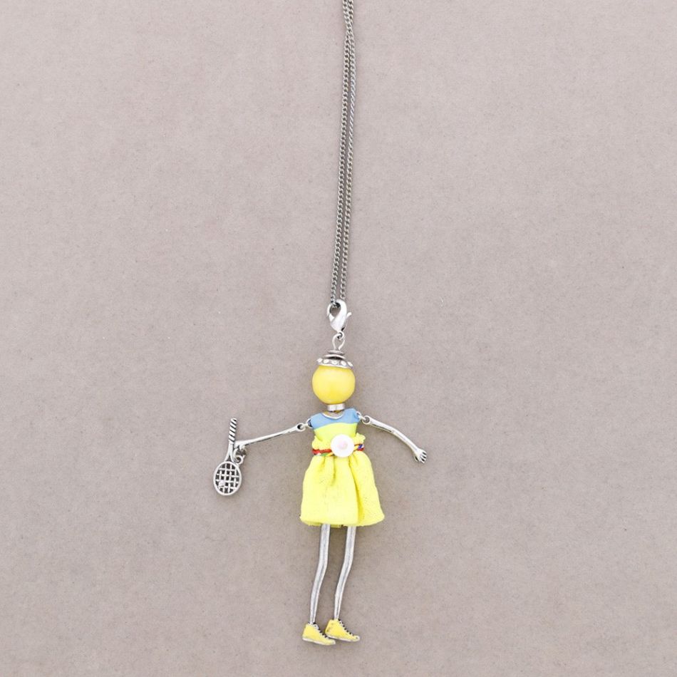 LONG PENDANT NECKLACE DOLL