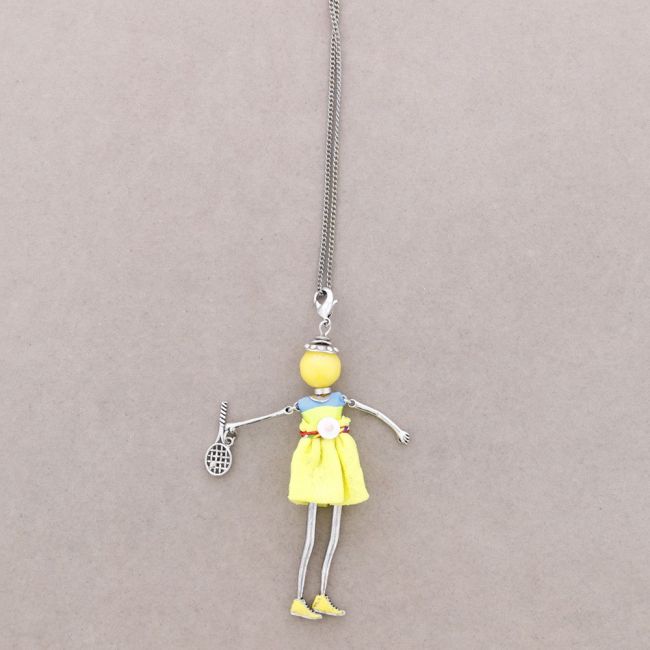 LONG PENDANT NECKLACE DOLL