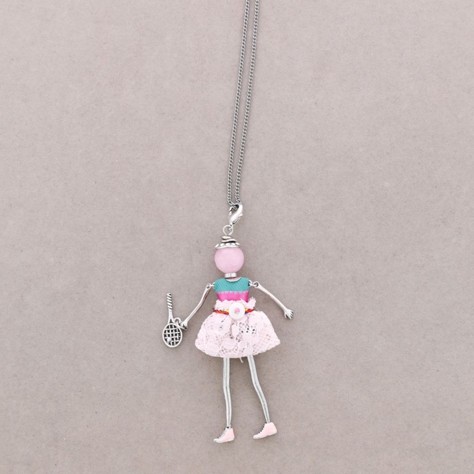 LONG PENDANT NECKLACE DOLL