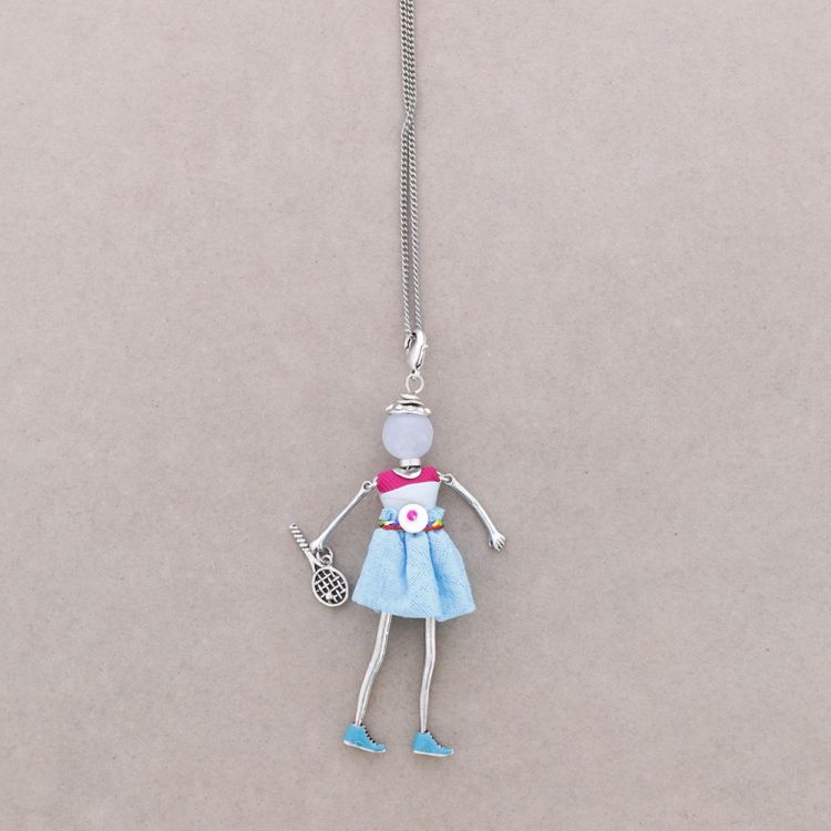 LONG PENDANT NECKLACE DOLL 2