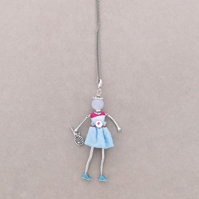 LONG PENDANT NECKLACE DOLL