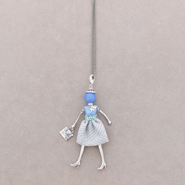 LONG PENDANT NECKLACE DOLL