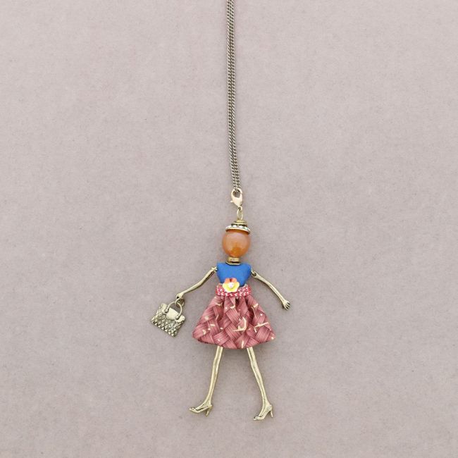 LONG PENDANT NECKLACE DOLL