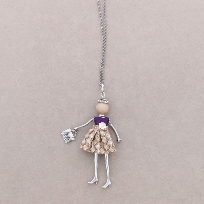 LONG PENDANT NECKLACE DOLL
